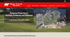 Desktop Screenshot of bearcreekhomes.com